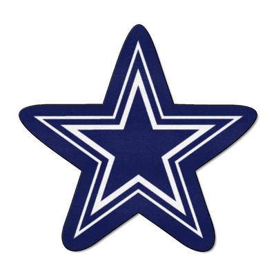 Fan Mats  LLC Dallas Cowboys Mascot Rug Navy