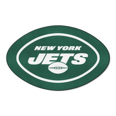 Fan Mats  LLC New York Jets Mascot Rug Green