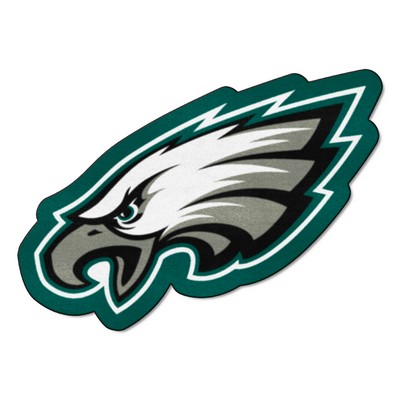 Fan Mats  LLC Philadelphia Eagles Mascot Rug Green