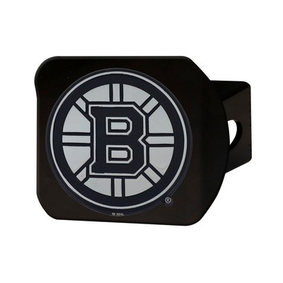 Fan Mats  LLC Boston Bruins Hitch Cover Black Black