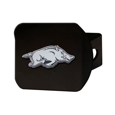 Fan Mats  LLC Arkansas Razorbacks Hitch Cover Black Cardinal