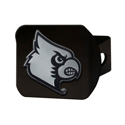 Fan Mats  LLC Louisville Cardinals Hitch Cover Black Red