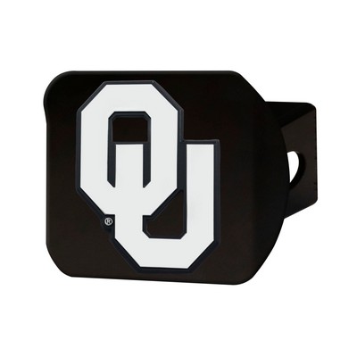 Fan Mats  LLC Oklahoma Sooners Hitch Cover Black Crimson