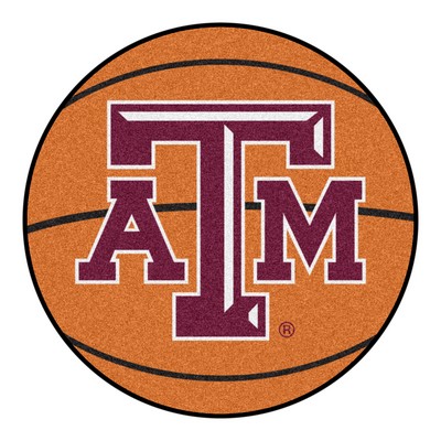 Fan Mats  LLC Texas A&M Aggies Basketball Rug 