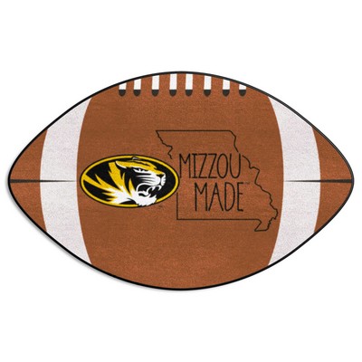 Fan Mats  LLC Missouri Tigers Football Mat Southern Style Brown
