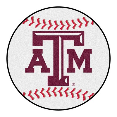 Fan Mats  LLC Texas A&M Aggies Baseball Rug 