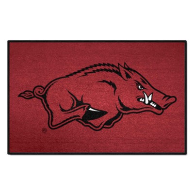 Fan Mats  LLC Arkansas Razorbacks Starter Mat Maroon
