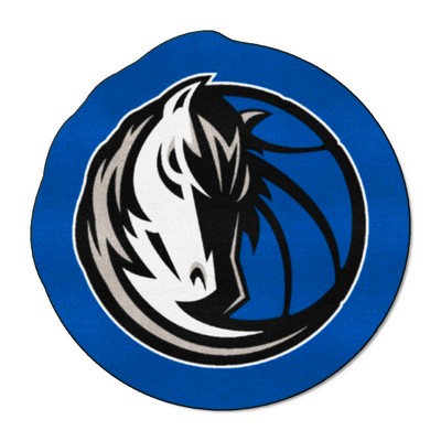 Fan Mats  LLC Dallas Mavericks Mascot Mat Royal