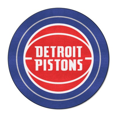 Fan Mats  LLC Detroit Pistons Pistons Mascot Rug Red