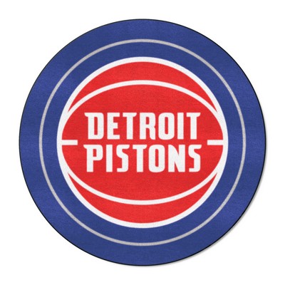 Fan Mats  LLC Detroit Pistons Mascot Mat Red