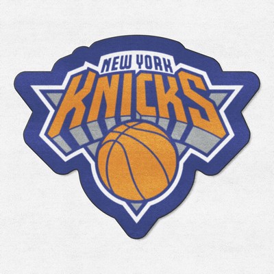 Fan Mats  LLC New York Knicks Mascot Rug Blue