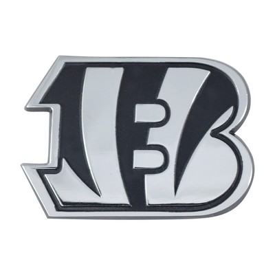 Fan Mats  LLC Cincinnati Bengals Chrome Emblem Chrome