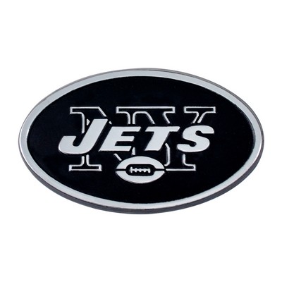 Fan Mats  LLC New York Jets Chrome Emblem Chrome