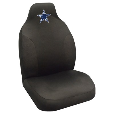 Fan Mats  LLC Dallas Cowboys Embroidered Seat Cover Black