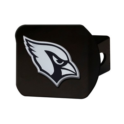 Fan Mats  LLC Arizona Cardinals Hitch Cover Black Black