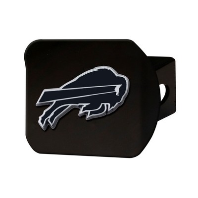 Fan Mats  LLC Buffalo Bills Hitch Cover Black Black