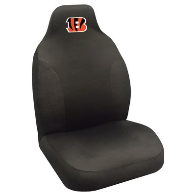 Fan Mats  LLC Cincinnati Bengals Seat Cover Black