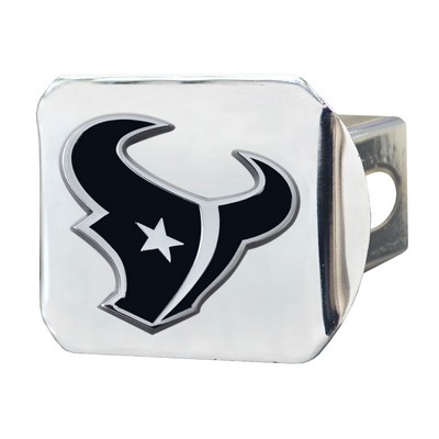 Fan Mats  LLC Houston Texans Hitch Cover Chrome Chrome