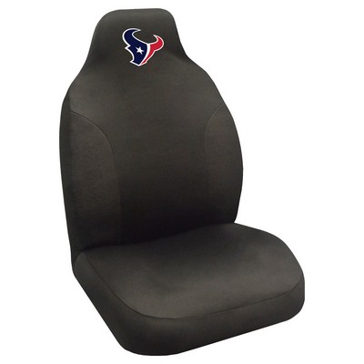 Fan Mats  LLC Houston Texans Embroidered Seat Cover Black