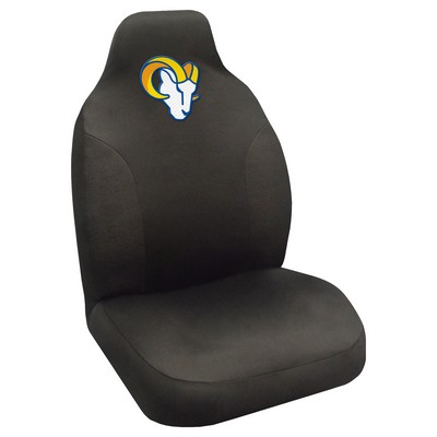Fan Mats  LLC Los Angeles Rams Seat Cover Black