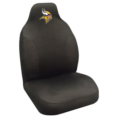 Fan Mats  LLC Minnesota Vikings Seat Cover Black
