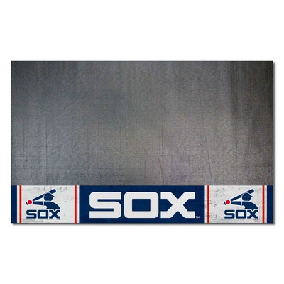 Fan Mats  LLC Chicago White Sox Grill Mat Retro Navy