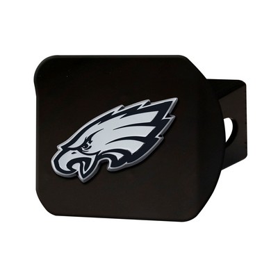 Fan Mats  LLC Philadelphia Eagles Hitch Cover Black Black