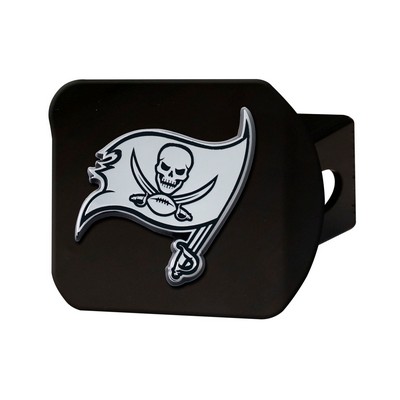Fan Mats  LLC Tampa Bay Buccaneers Hitch Cover Black Black