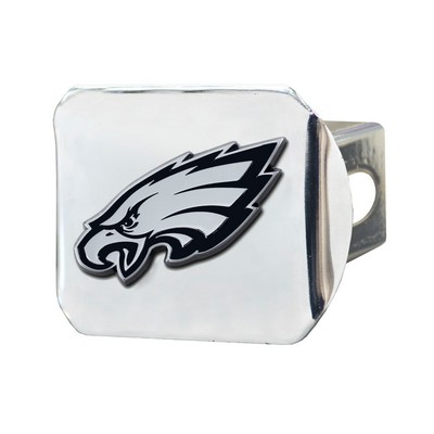 Fan Mats  LLC Philadelphia Eagles Hitch Cover Chrome Chrome