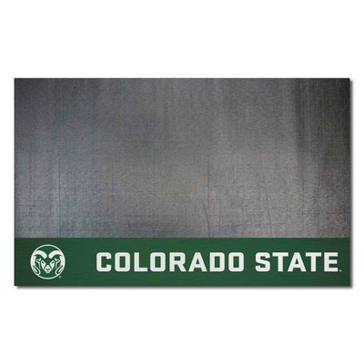 Fan Mats  LLC Colorado State Rams Grill Mat Green