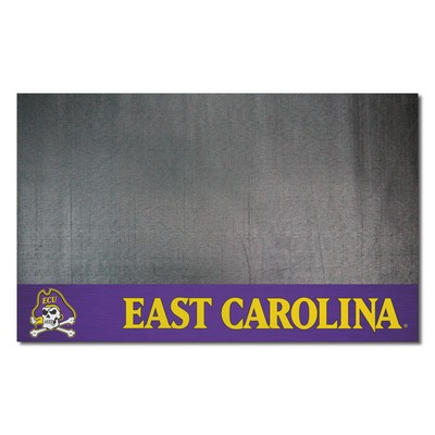 Fan Mats  LLC East Carolina Pirates Vinyl Grill Mat - 26in. x 42in. Purple