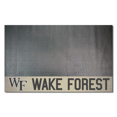 Fan Mats  LLC Wake Forest Demon Deacons Vinyl Grill Mat - 26in. x 42in. Gold