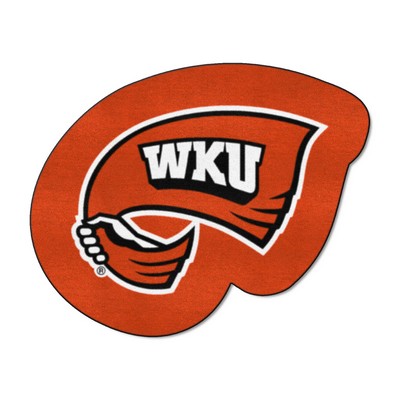 Fan Mats  LLC Western Kentucky Hilltoppers Mascot Rug Red