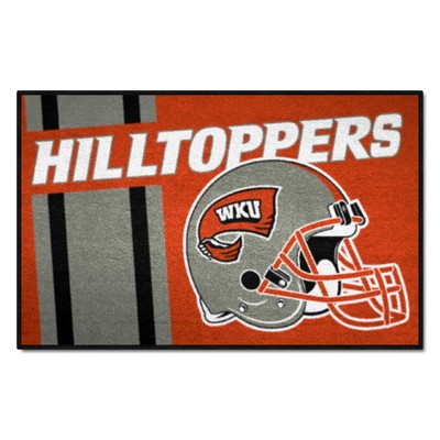 Fan Mats  LLC Western Kentucky Hilltoppers Starter Mat Uniform Red