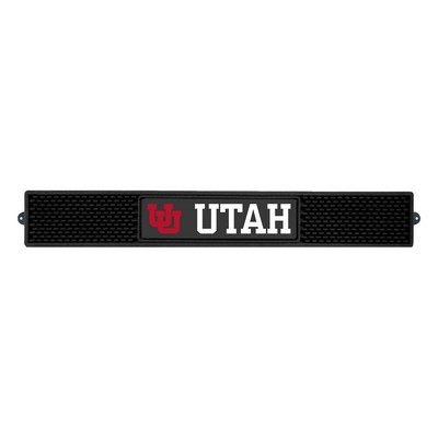 Fan Mats  LLC Utah Utes Drink Mat Black