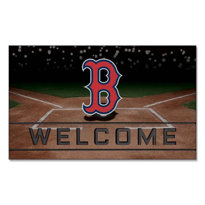 Fan Mats  LLC Boston Red Sox Crumb Rubber Door Mat Navy