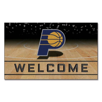 Fan Mats  LLC Indiana Pacers Crumb Rubber Door Mat Blue