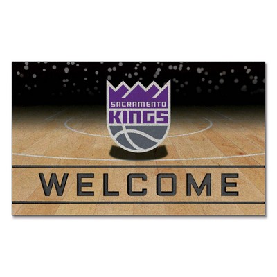 Fan Mats  LLC Sacramento Kings Crumb Rubber Door Mat Purple