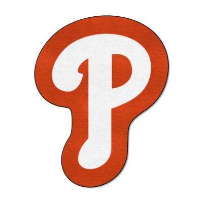 Fan Mats  LLC Philadelphia Phillies Mascot Rug Red