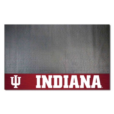Fan Mats  LLC Indiana Hooisers Grill Mat Crimson