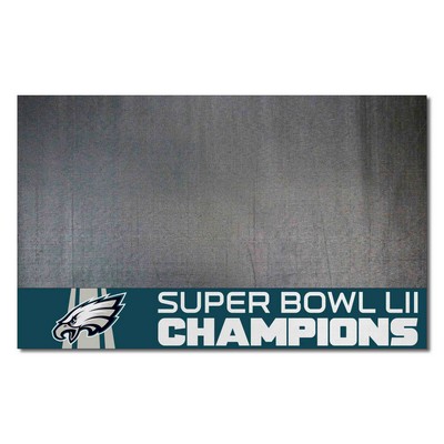 Fan Mats  LLC Philadelphia Eagles Grill Mat Green