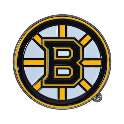 Fan Mats  LLC Boston Bruins 3D Color Metal Emblem Black