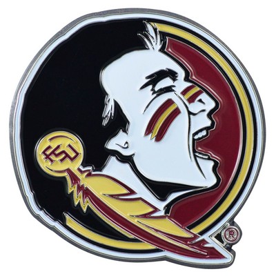 Fan Mats  LLC Florida State Seminoles Color Emblem Garnet