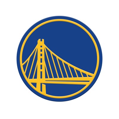 Fan Mats  LLC Golden State Warriors Color Emblem Blue