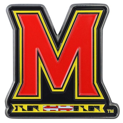 Fan Mats  LLC Maryland Terrapins Color Emblem Red