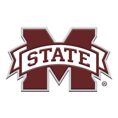 Fan Mats  LLC Mississippi State Bulldogs 3D Color Metal Emblem Maroon