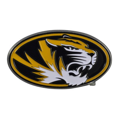 Fan Mats  LLC Missouri Tigers 3D Color Metal Emblem Black