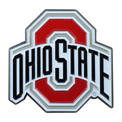 Fan Mats  LLC Ohio State Buckeyes Color Emblem Red