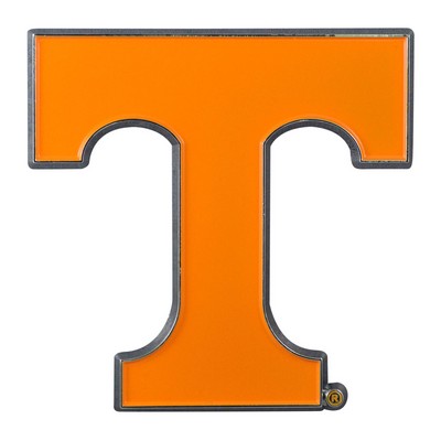 Fan Mats  LLC Tennessee Volunteers 3D Color Metal Emblem Orange
