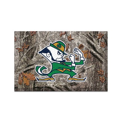 Fan Mats  LLC Notre Dame Fighting Irish Scraper Mat Camo